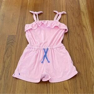 Ralph Lauren Pink Terry Romper